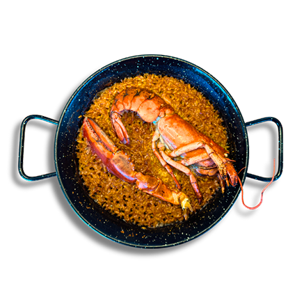 Paella de Bogavante