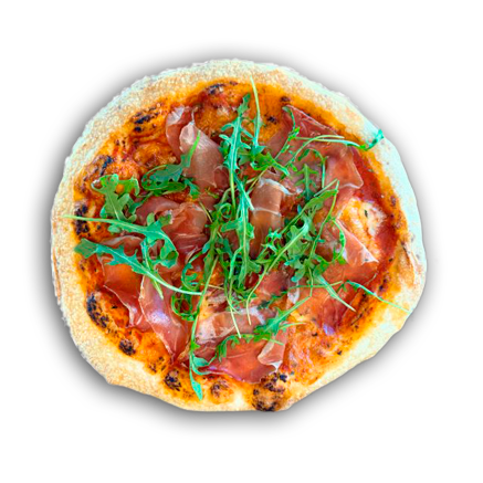 Pizza Prosciutto y Serrano